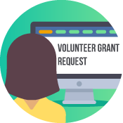 Volunteer Grant Request Icon