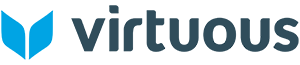 This image shows the Virtuous logo.